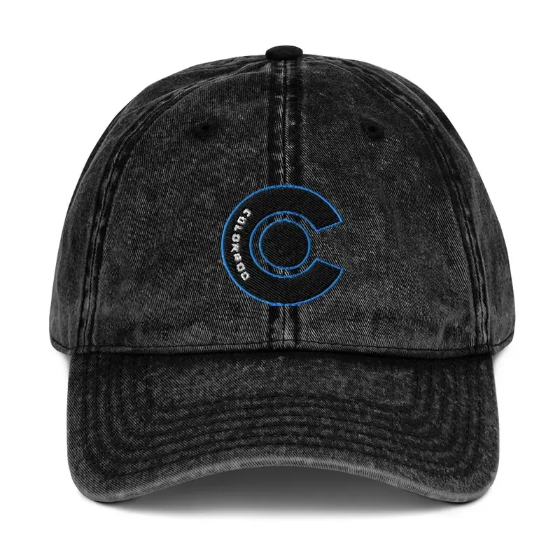 Colorado Half-Moon-C Cap - Neon Blue