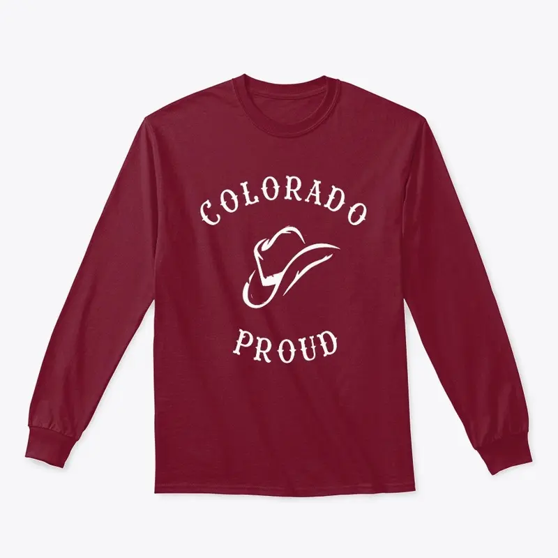 Colorado Proud - Cowboy Hat (White)