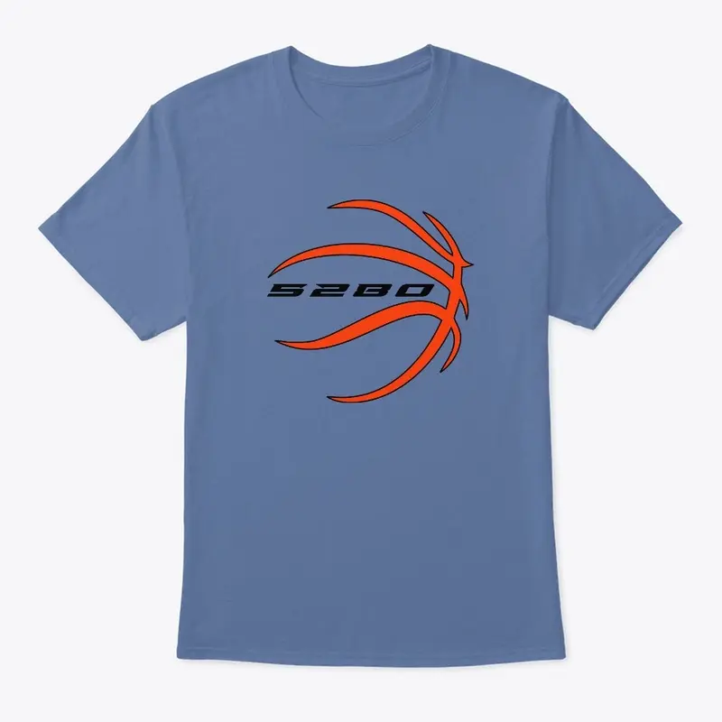 5280 Colorado Basketball - Orange