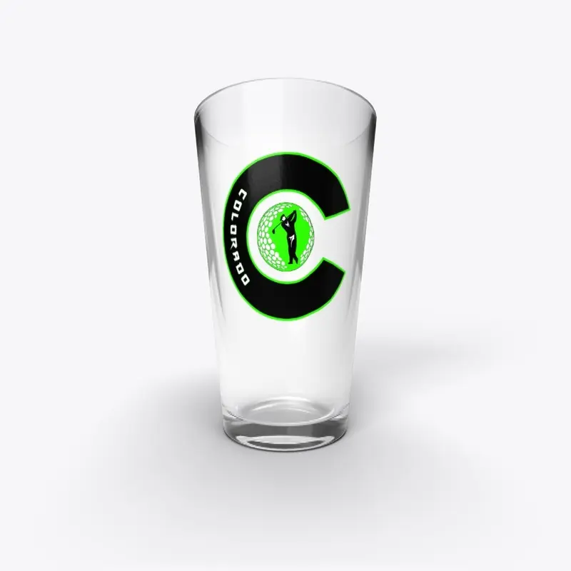 Colorado " C " Golfer - Neon Green