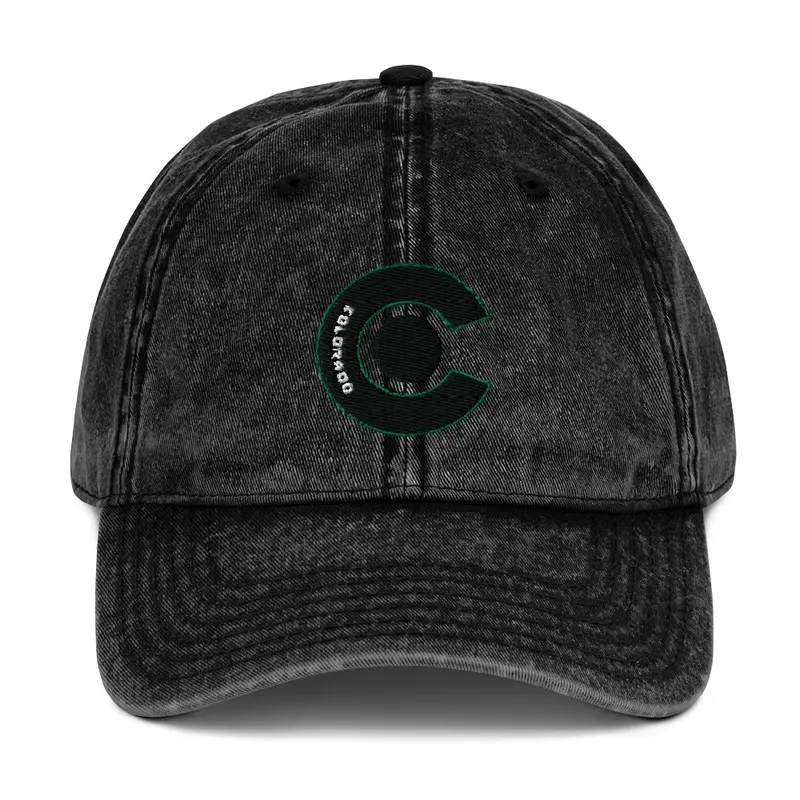 Colorado Half-Moon-C Cap - Neon Green